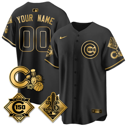 CHC 2026 Spring Training Vapor Limited Custom Jersey - 150th Anniversary Patch - Stitched