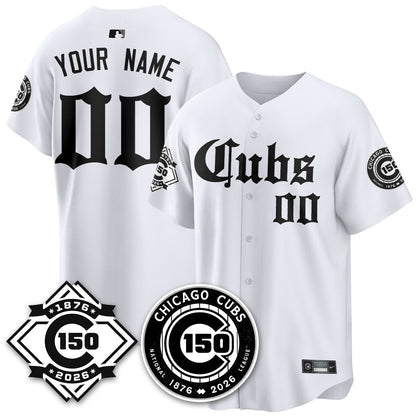 Custom CHC Gothic Vapor Limited Jersey - 150th Anniversary - Stitched