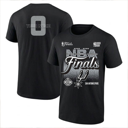 SAS 2026 NBA Western Conference Champions Custom Printed T-Shirt V3