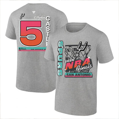 SAS 2026 NBA Western Conference Champions Printed T-Shirt V2