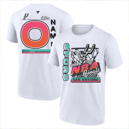 SAS 2026 NBA Western Conference Champions Custom Printed T-Shirt V2