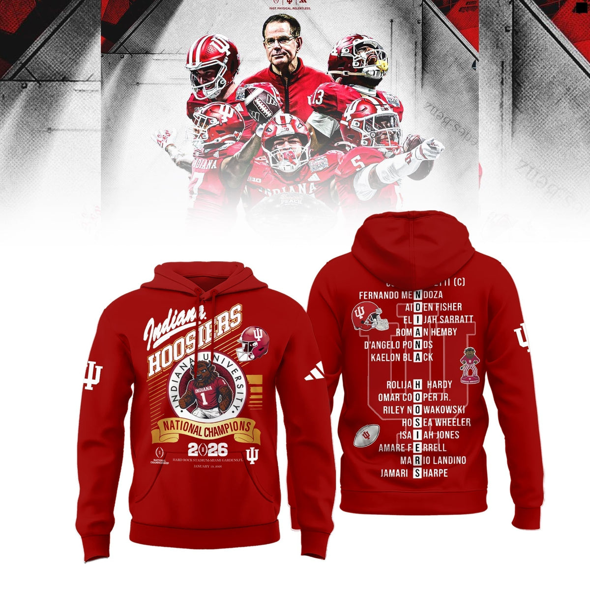 IDH CFP National Champions Limited Hoodie Printed N1