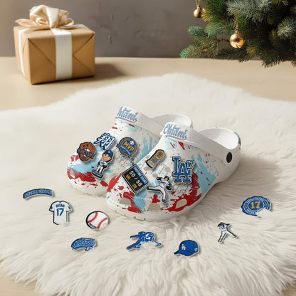 LAD 2026 Shotime White clogs - Charms Gift Set