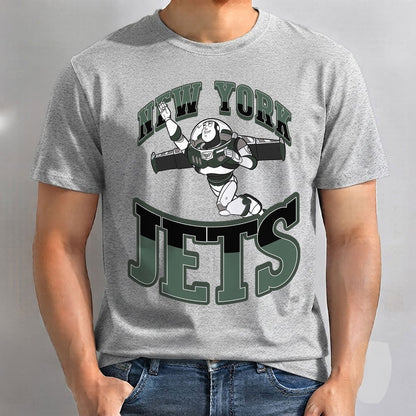 NYJ x Gang Green Edition One Side Printed T-Shirt