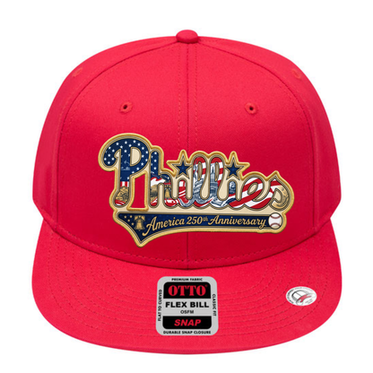 PHI 2026 Independence Day Snapback Cap - Embroidered