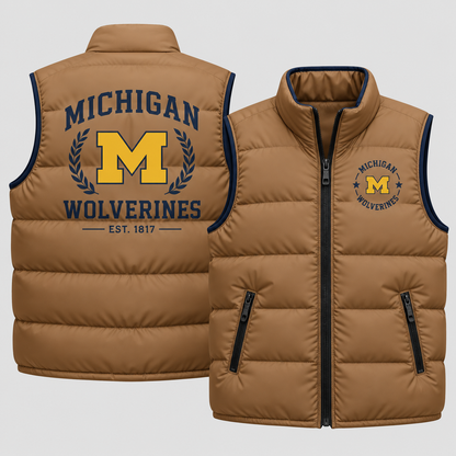 MICH  2026 Military Appreciation Puffer Vest - Printed
