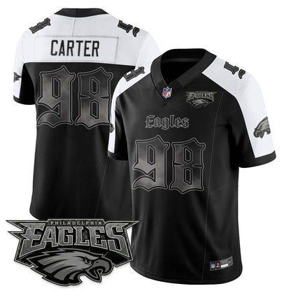 PHI 'Dark Gothic Philly' Vapor Limited Jersey - Stitched