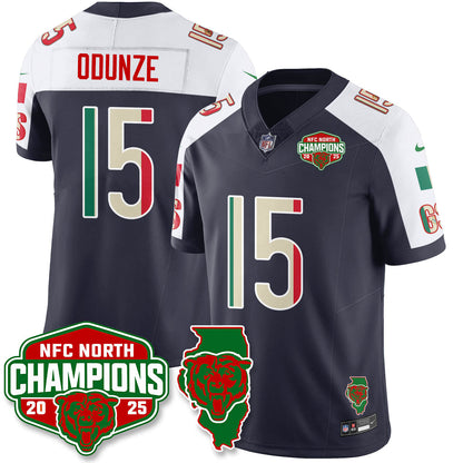 CHI Mexico NFC North Division Champions Vapor Limited Jersey - Stitched
