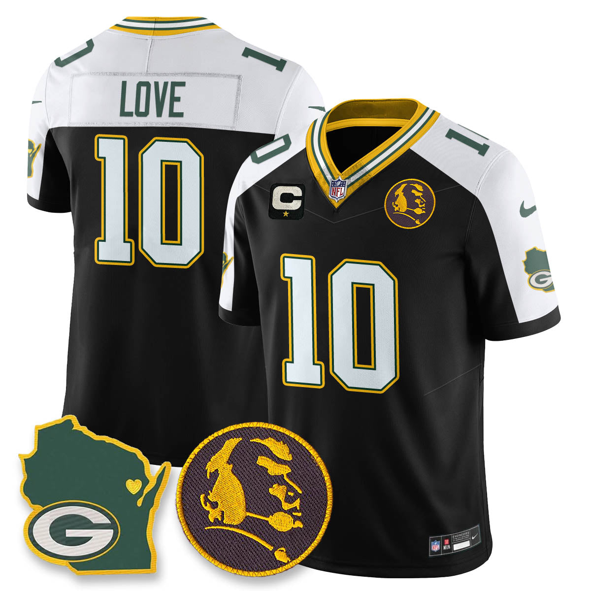 GB Vapor Limited Jersey - John Madden Patch - Stitched