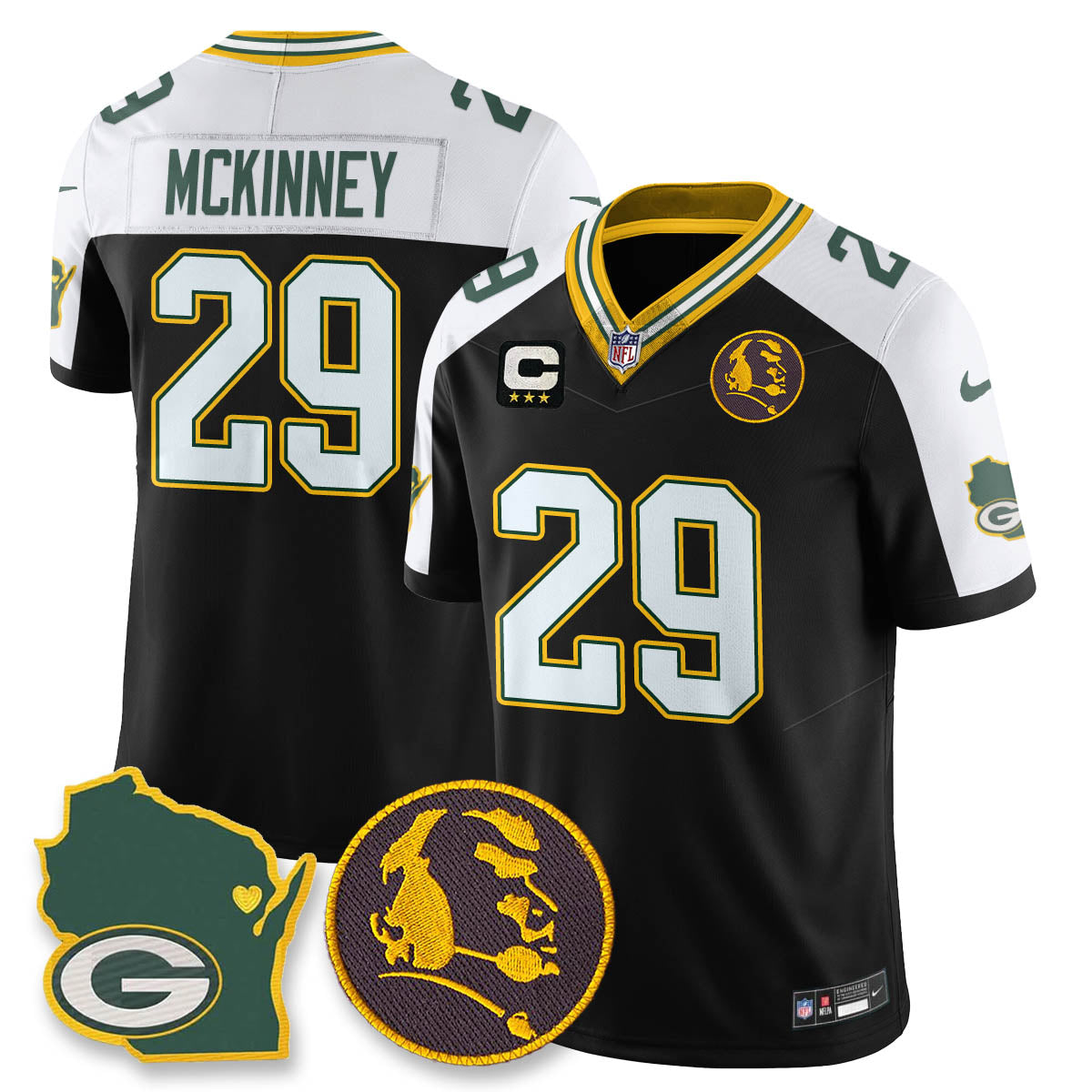 GB Vapor Limited Jersey - John Madden Patch - Stitched