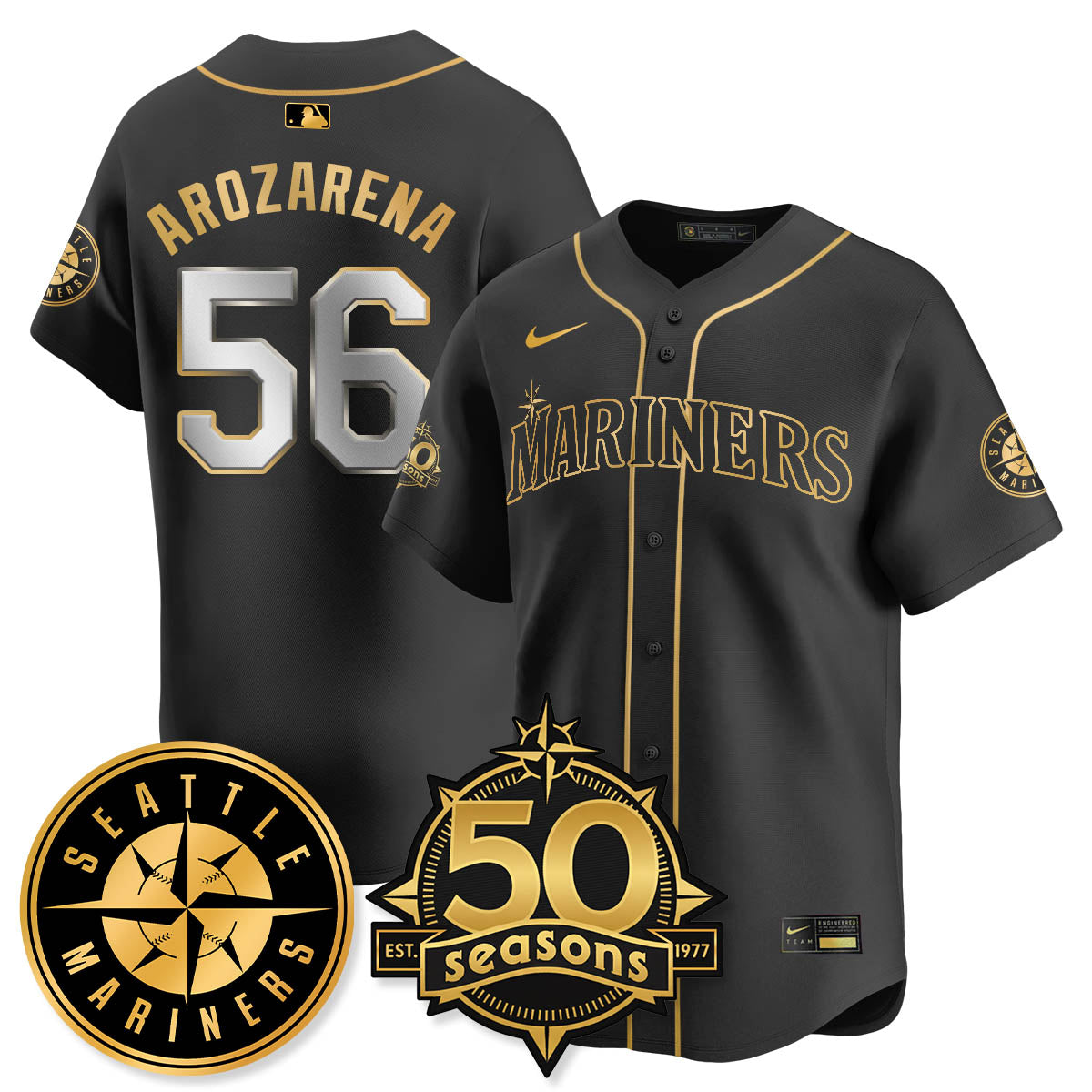 SEA Vapor Premier Limited Jersey - 50th Anniversary - Stitched