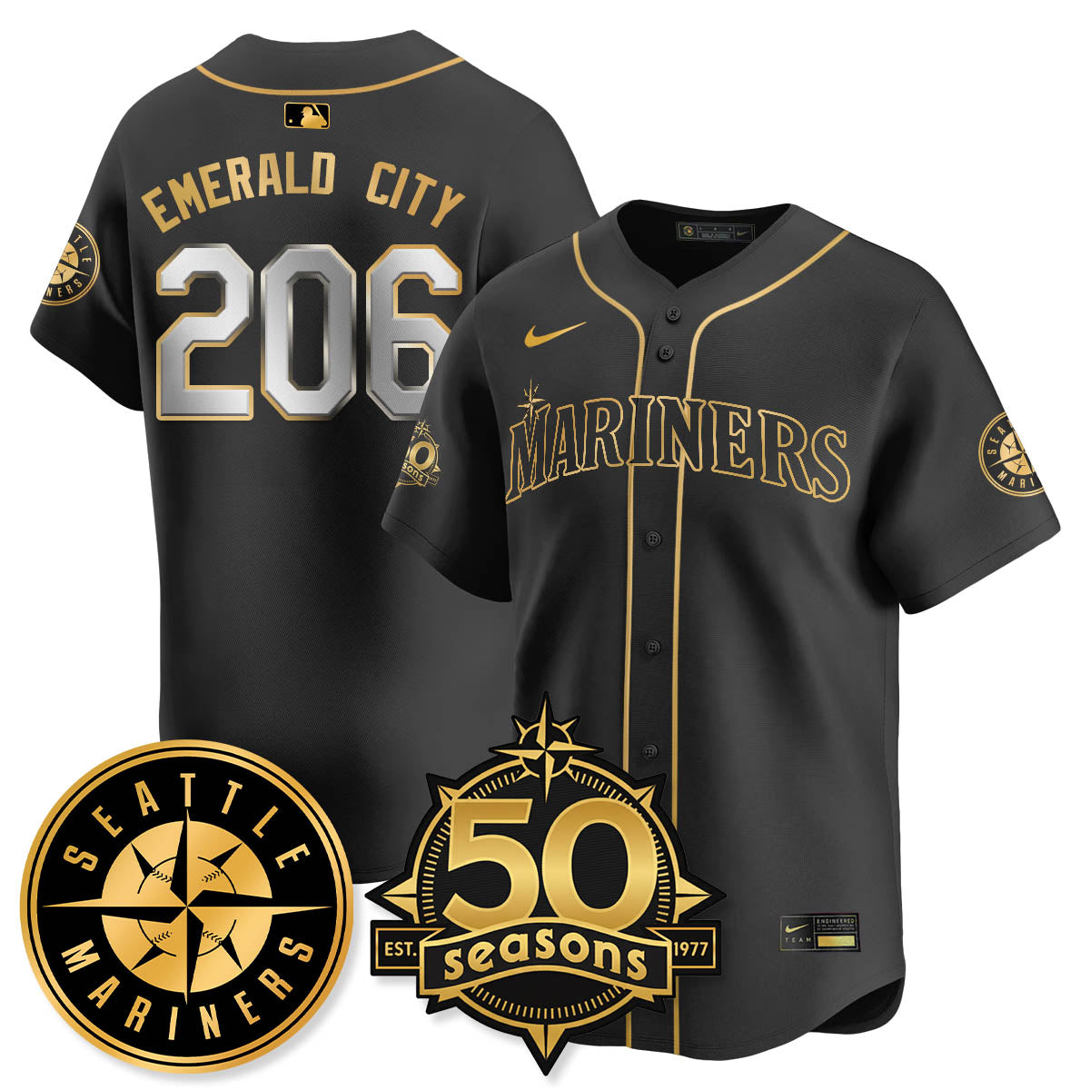 SEA Vapor Premier Limited Jersey - 50th Anniversary - Stitched