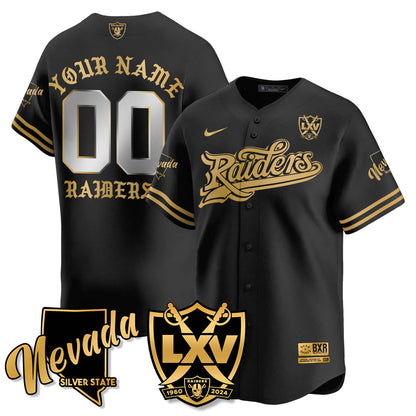 Custom LVR Born x Raised Baseball Jersey - Stitched