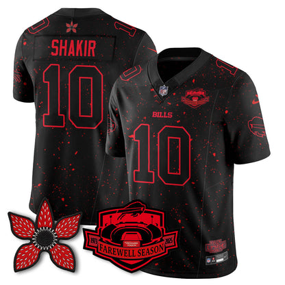 BUF 'Stranger Things Edition' Vapor Limited Jersey - Stitched