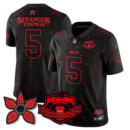 BUF 'Stranger Things Edition' Vapor Limited Jersey - Stitched