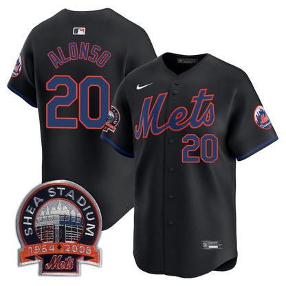 NYM Limited Jersey - 2008 Patch - Stitched