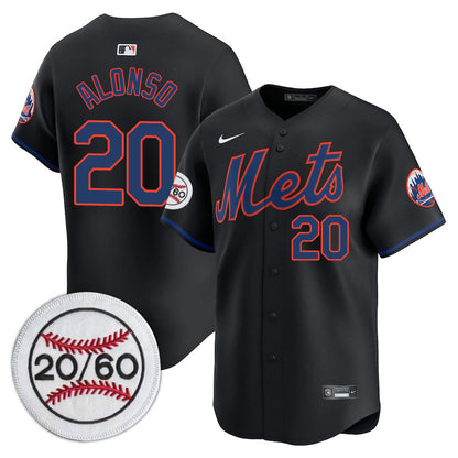 NYM Limited Jersey - 2001 Patch - Stitched