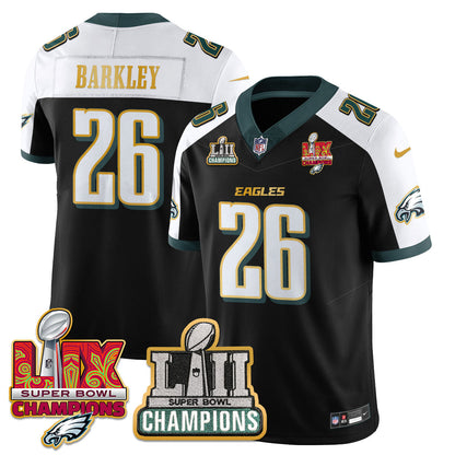 PHI LII-LIX Super Bowl Champions Vapor Limited Gold Jersey - Stitched