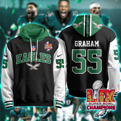 PHI Super Bowl LIX Champions Hoodie