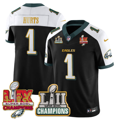 PHI LII-LIX Super Bowl Champions Vapor Limited Gold Jersey - Stitched