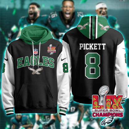 PHI Super Bowl LIX Champions Hoodie