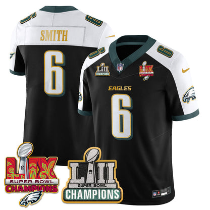 PHI LII-LIX Super Bowl Champions Vapor Limited Gold Jersey - Stitched