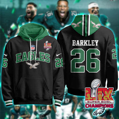 PHI Super Bowl LIX Champions Hoodie