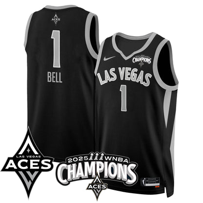 Las Vegas Aces 2025 WNBA Championship Jersey - Stitched