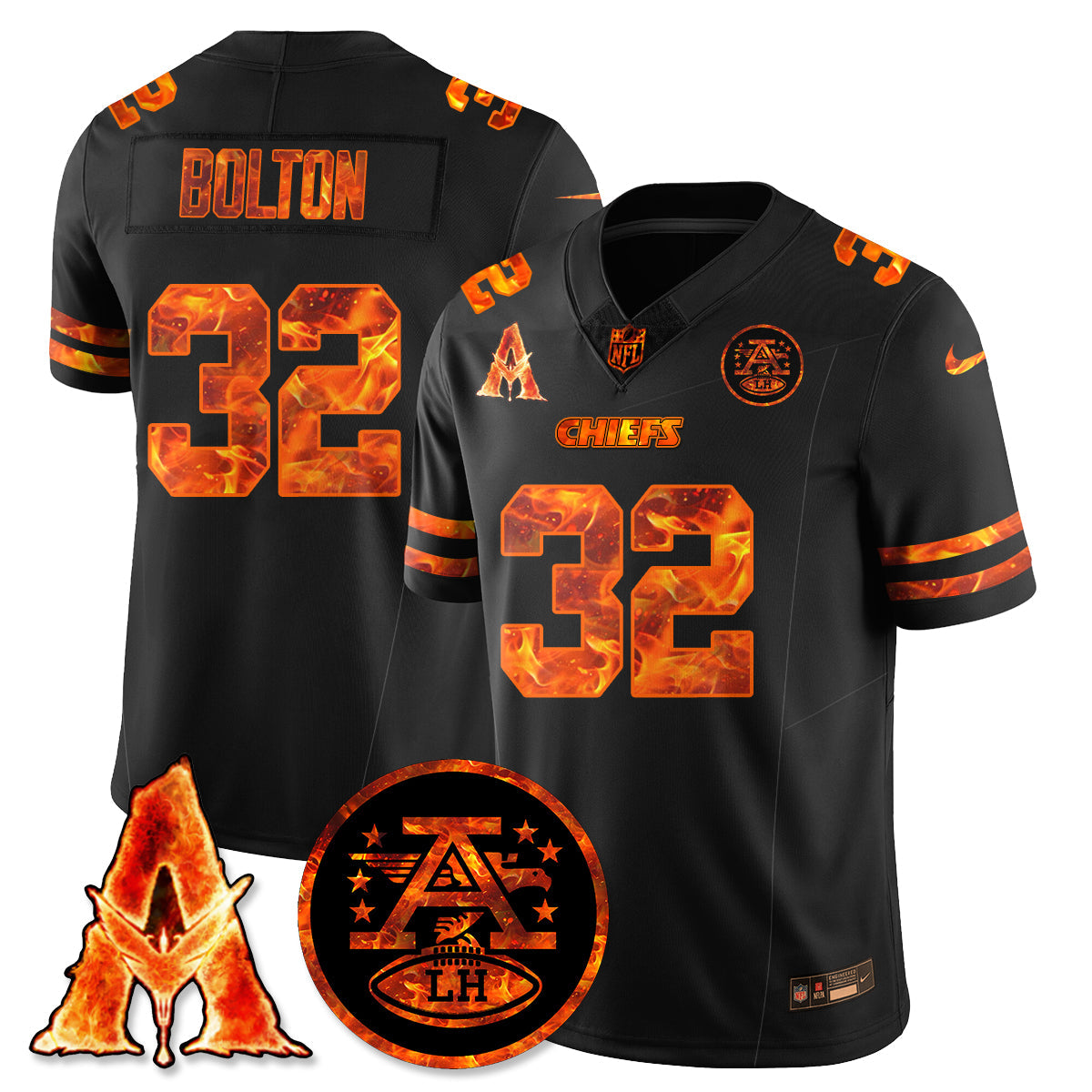KC x Avatar 3 Fire and Ash Jersey - Stitched