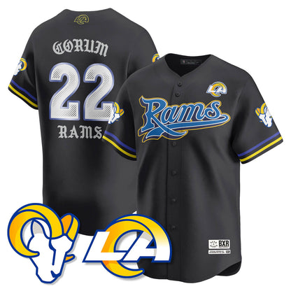 LAR Born x Raised Baseball Jersey - Stitched