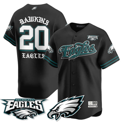 PHI Born x Raised Baseball Jersey - Stitched