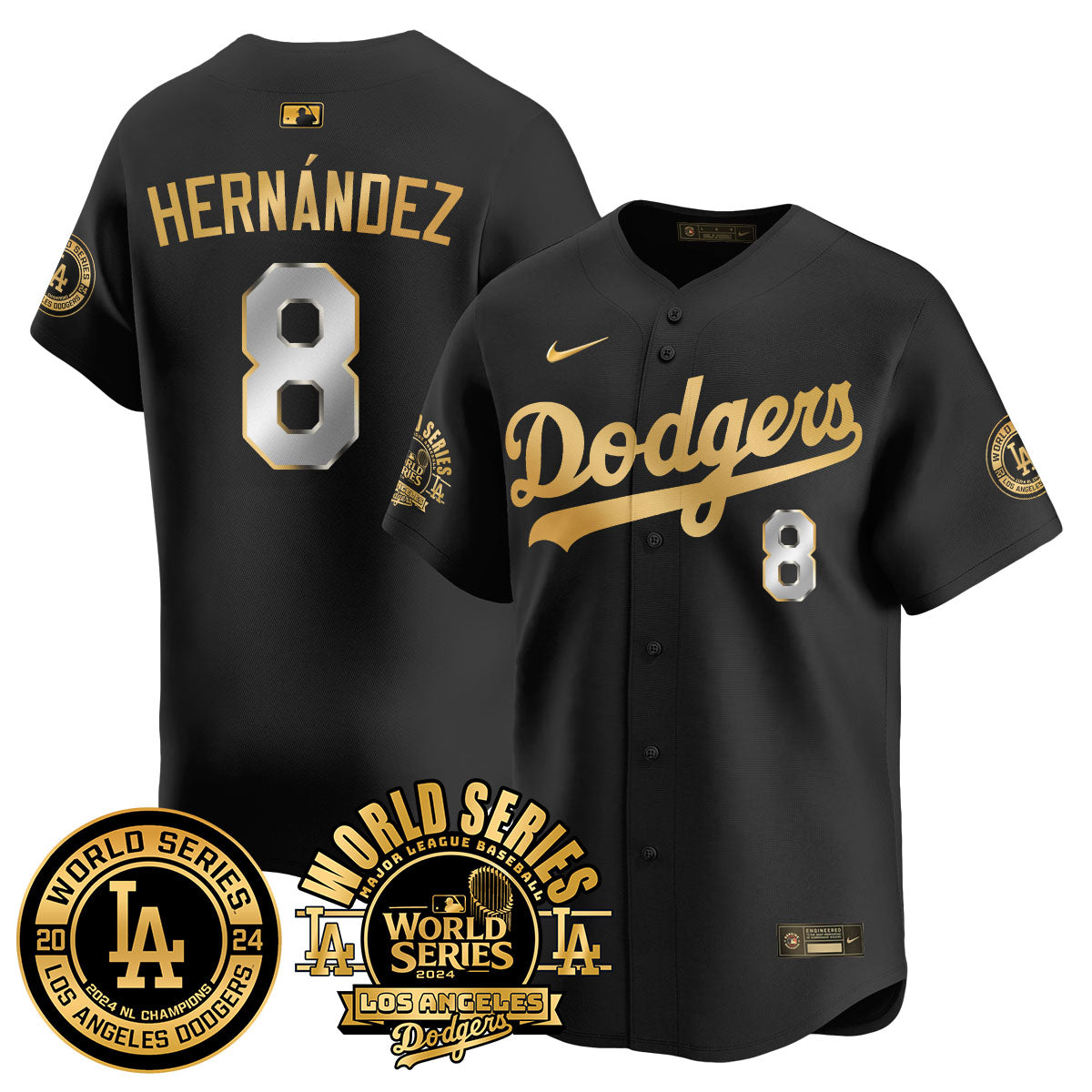 LAD World Series 2024 Jersey - Stitched