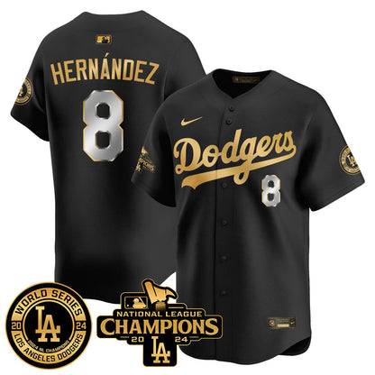 LAD World Series NL Champions Jersey - Stitched