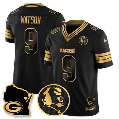 GB 4-Time Champions Vapor Limited Jersey - John Madden Patch - Stitched