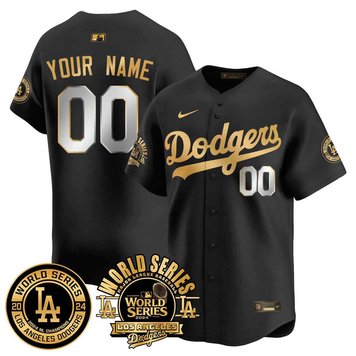LAD World Series 2024 Custom Jersey - Stitched