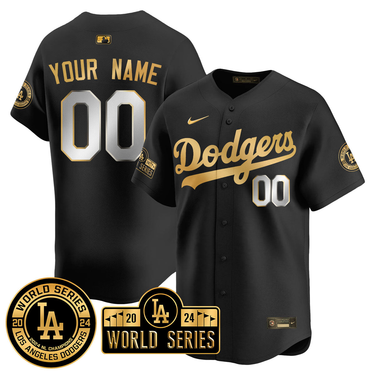 LAD World Series 2024 Custom Jersey - Stitched