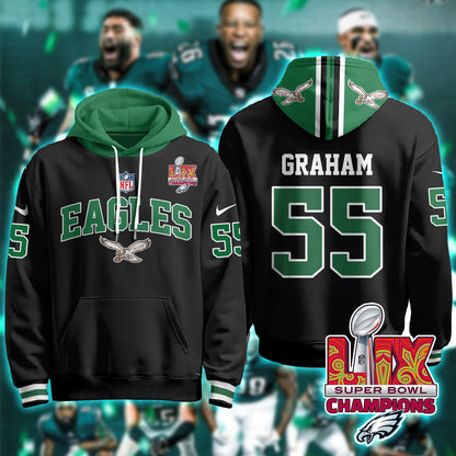 PHI Super Bowl LIX Champions Hoodie