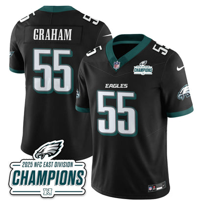 PHI NFC East Champions Vapor Limited Jersey - Stitched