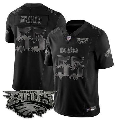 PHI 'Dark Gothic Philly' Vapor Limited Jersey - Stitched