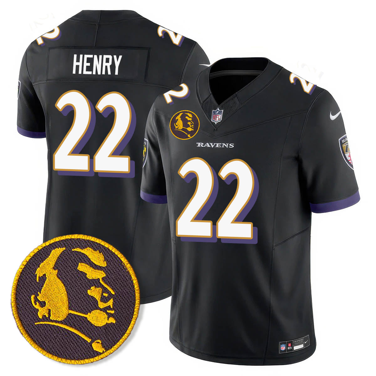 BAL Vapor Limited Jersey - John Madden Patch - Stitched