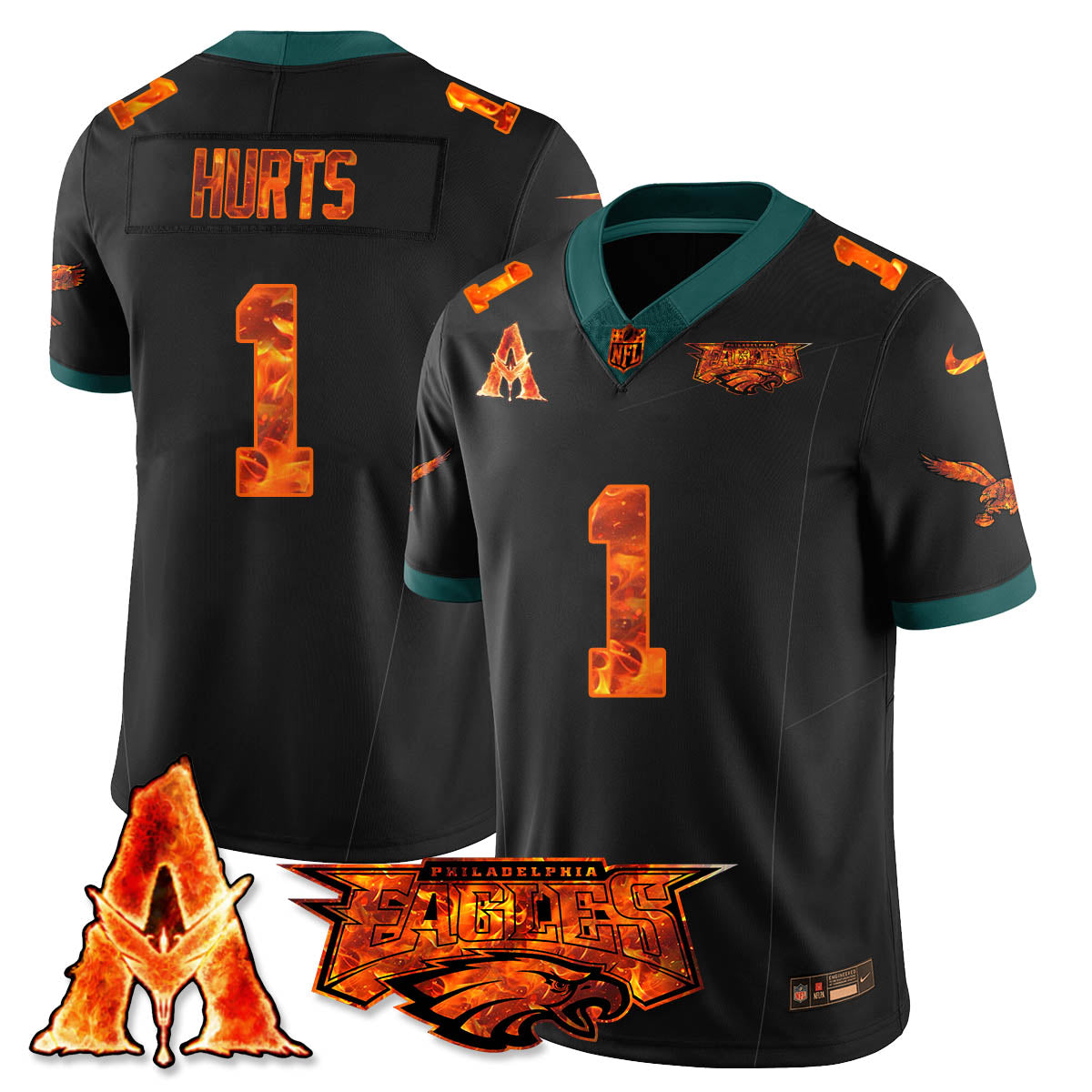 PHI x Avatar 3 Fire and Ash Jersey - Stitched