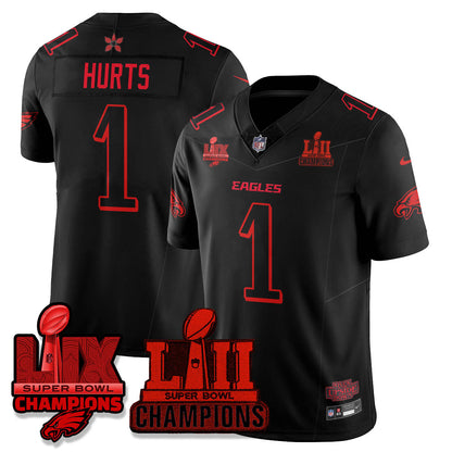 Philadelphia Eagles Stranger Things Vapor Limited Jersey - All Stitched
