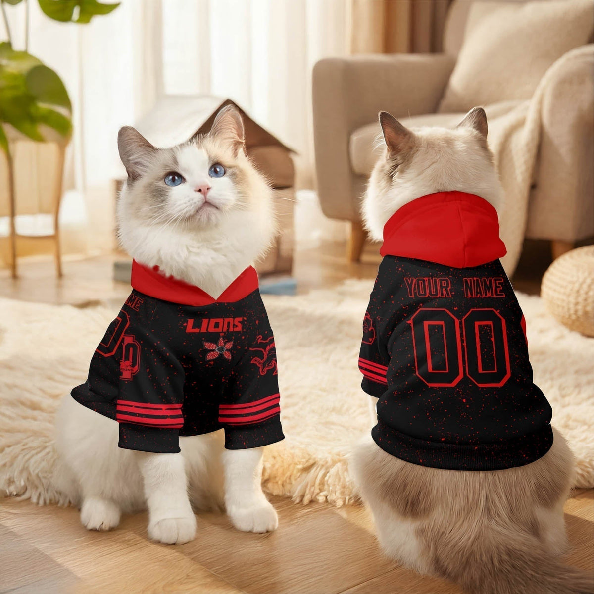 DET Stranger Things Pet Hoodie