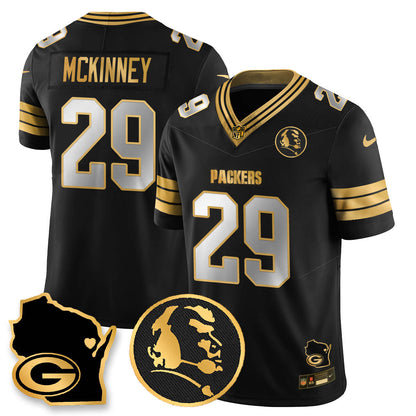 GB 4-Time Champions Vapor Limited Jersey - John Madden Patch - Stitched