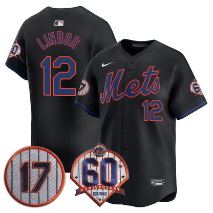 NYM Limited Jersey - 2022 Patch - Stitched