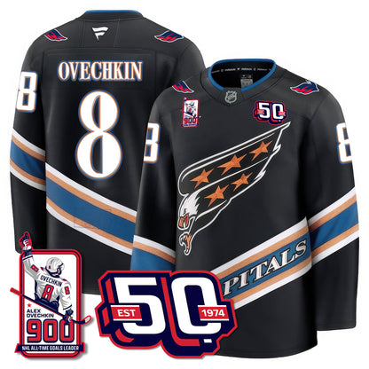 WSH 2025 Premium Jersey - 900 GOALS -  Stitched
