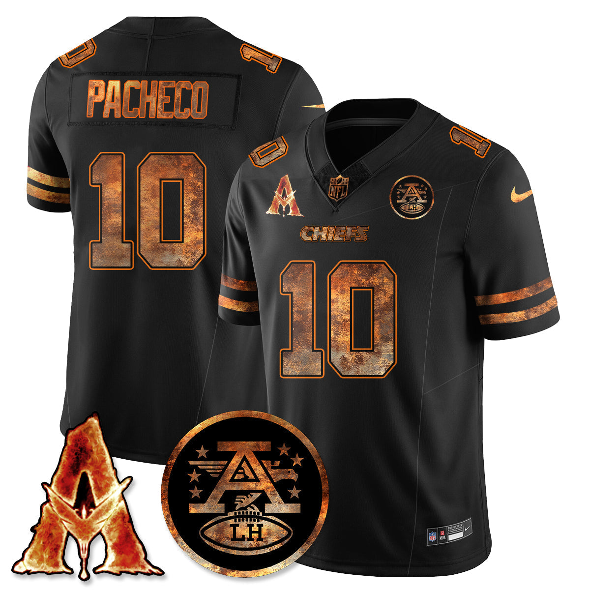 KC x Avatar 3 Fire and Ash Jersey V2 - Stitched