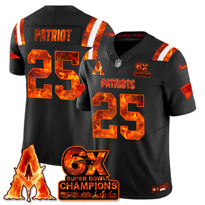 NE x Avatar 3 Fire and Ash Jersey - Stitched