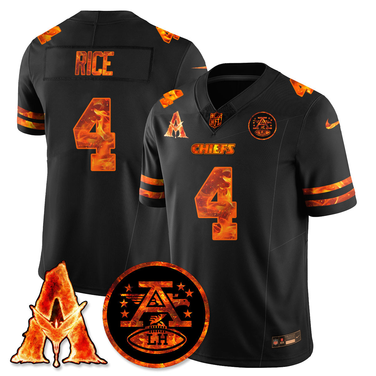 KC x Avatar 3 Fire and Ash Jersey - Stitched