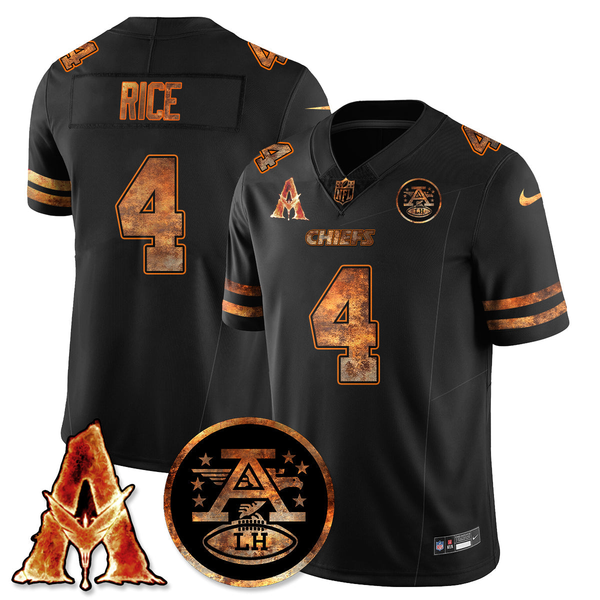 KC x Avatar 3 Fire and Ash Jersey V2 - Stitched